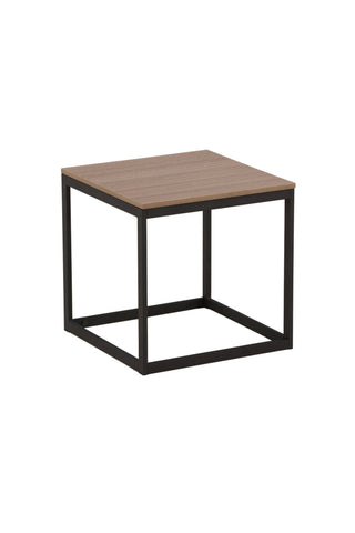 Venture Home Arbor Sidobord - Svart / Mörkbrun MDF