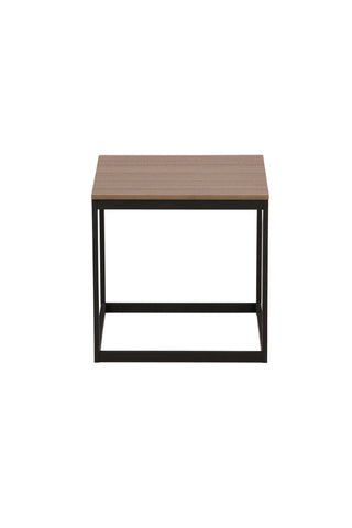 Venture Home Arbor Sidobord - Svart / Mörkbrun MDF