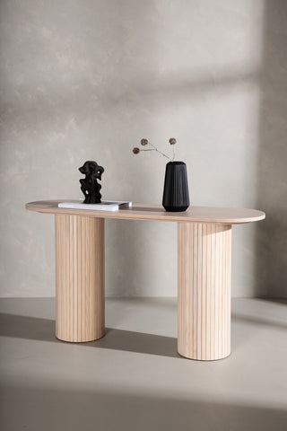 Venture Home Bianca Konsolbord - White Wash Faner