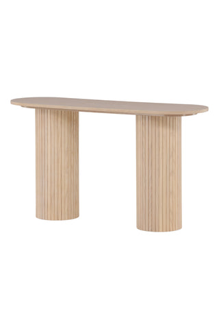 Venture Home Bianca Konsolbord - White Wash Faner