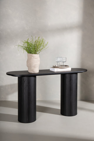 Venture Home Bianca konsolbord - svart faner