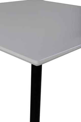 Venture Home Polar matbord 80*80cm - Vita/svarta ben