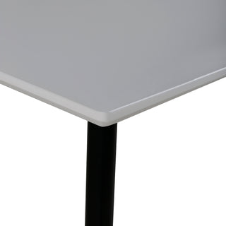 Venture Home Polar matbord 80*80cm - Vita/svarta ben