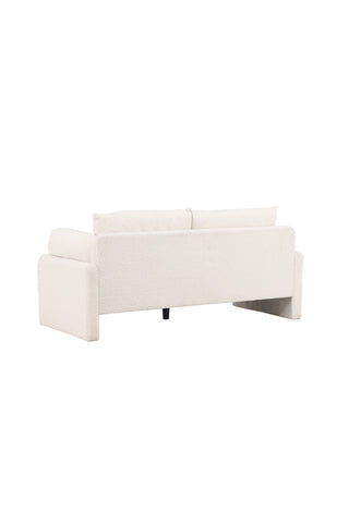 Venture Home Luna Soffa - Svart / Vit Boucle