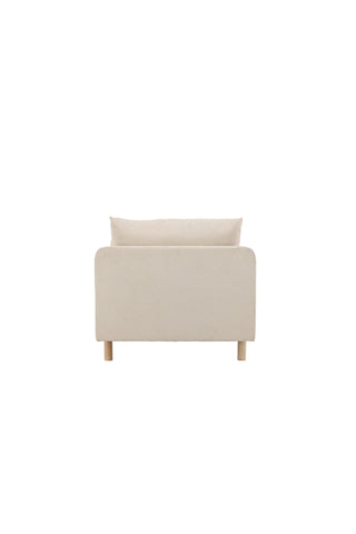 Venture Home Zero Daybed - Woodlook / Beige Tyg