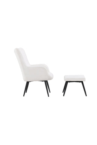Venture Home Lönneberga Matstol 2-pack - Whitewash / Whitewash Massivt gummiträ
