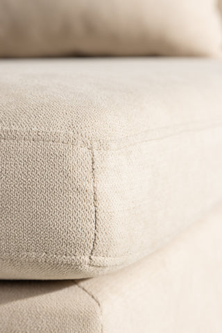 Venture Home Zero Single Sofa - Woodlook / Beige Tyg