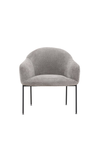 Venture Home Catania Enkelsoffa - Grå / Ljusgrå Boucle