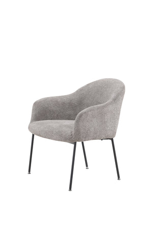 Venture Home Catania Enkelsoffa - Grå / Ljusgrå Boucle