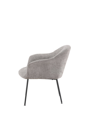 Venture Home Catania Enkelsoffa - Grå / Ljusgrå Boucle