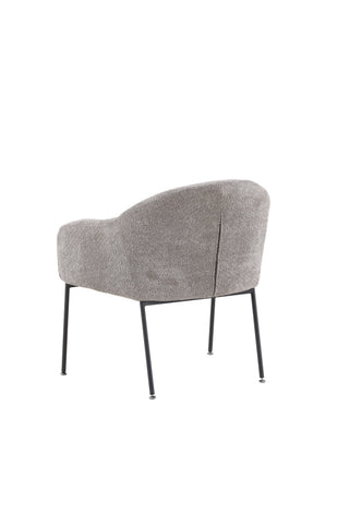 Venture Home Catania Enkelsoffa - Grå / Ljusgrå Boucle
