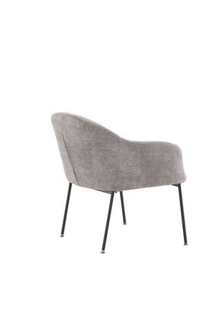 Venture Home Catania Enkelsoffa - Grå / Ljusgrå Boucle