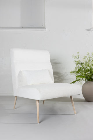 Venture Home Bloom Enkelsoffa - Whitewash / White Teddy