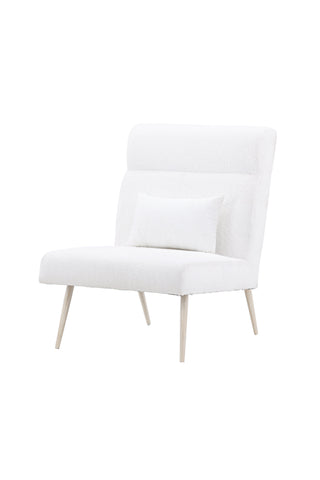 Venture Home Bloom Enkelsoffa - Whitewash / White Teddy