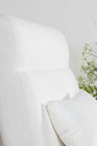 Venture Home Bloom Enkelsoffa - Whitewash / White Teddy