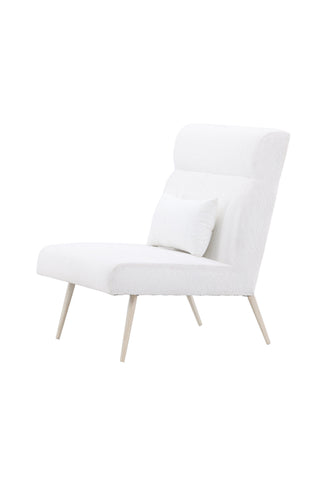 Venture Home Bloom Enkelsoffa - Whitewash / White Teddy