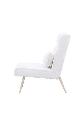 Venture Home Bloom Enkelsoffa - Whitewash / White Teddy