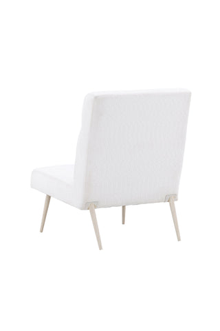 Venture Home Bloom Enkelsoffa - Whitewash / White Teddy
