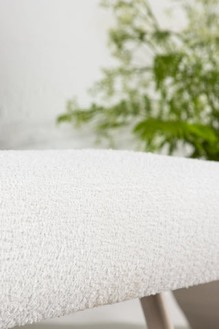 Venture Home Bloom Enkelsoffa - Whitewash / White Teddy