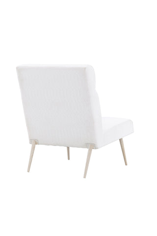 Venture Home Bloom Enkelsoffa - Whitewash / White Teddy