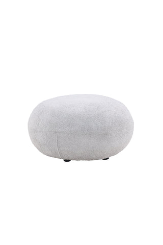 Venture Home Bologna Puff - Ljusgrå / Ljusgrå Teddy