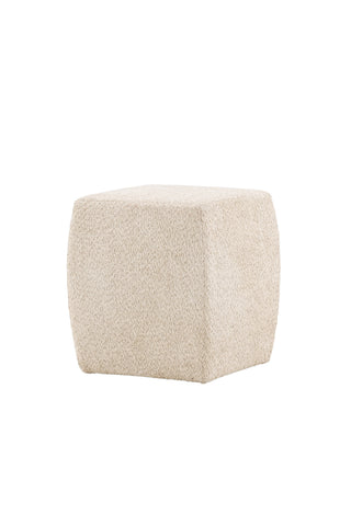 Venture Home Neapel Puff - Beige / Beige Boucle