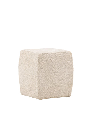 Venture Home Neapel Puff - Beige / Beige Boucle