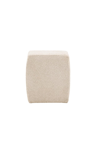 Venture Home Neapel Puff - Beige / Beige Boucle