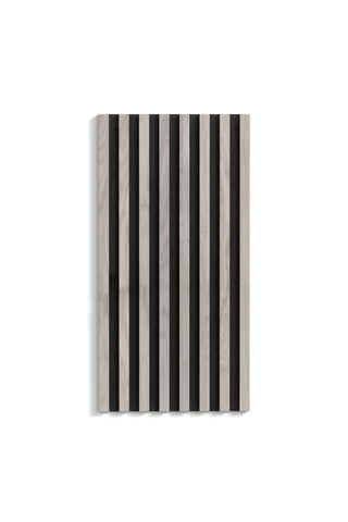 Venture Home Toulon Väggpanel - Nattduksbord B40,5 x H80 x D2,8 - Svart/Whitewash / MDF