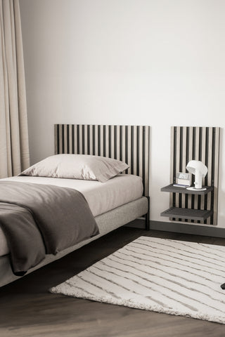 Venture Home Caen Sidobord - Svart/ Pulverlackering