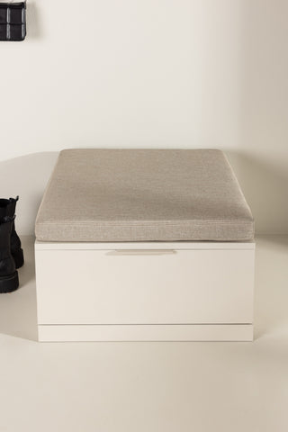 Venture Home Fin Kudde 60x60 cm - Beige / Tygskum