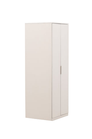 Venture Home Fin garderob - Beige / Melamin Järnrör