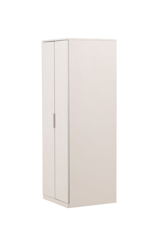 Venture Home Fin garderob - Beige / Melamin Järnrör