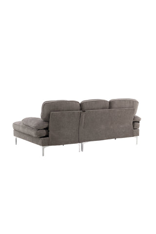 Venture Home Remis Soffa - Ljusgrå tyg