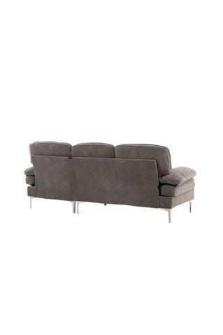 Venture Home Remis Soffa - Ljusgrå tyg