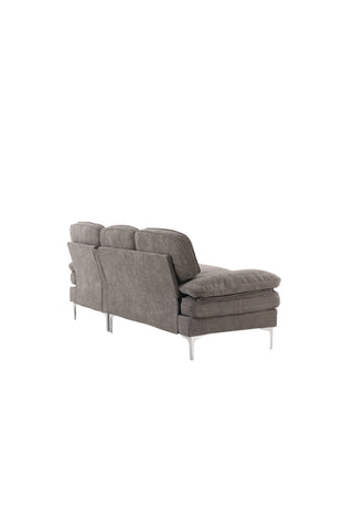 Venture Home Remis Soffa - Ljusgrå tyg