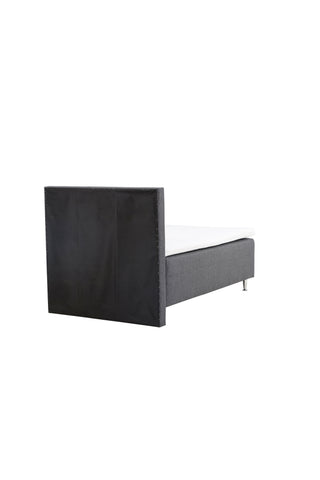 Venture Home Mesa Bed 120*200 - Matt Silver / Mörkgrå Tyg Lino 12