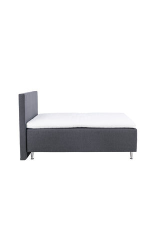 Venture Home Mesa Bed 180*200 - Matt Silver / Mörkgrå Tyg Lino 12