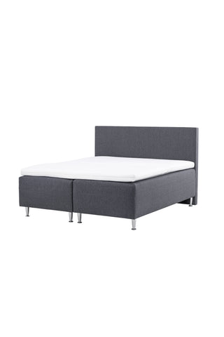 Venture Home Mesa Bed 180*200 - Matt Silver / Mörkgrå Tyg Lino 12