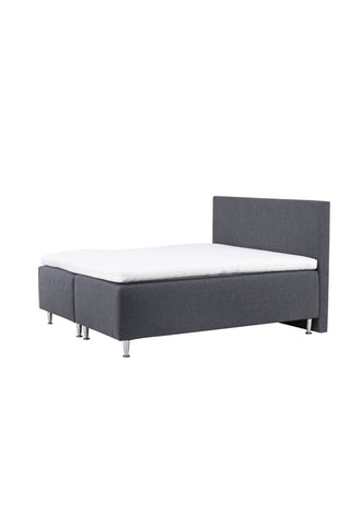 Venture Home Mesa Bed 180*200 - Matt Silver / Mörkgrå Tyg Lino 12