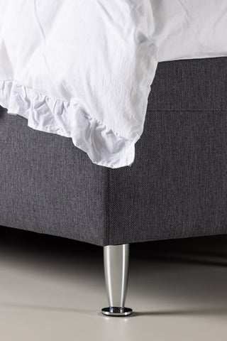 Venture Home Mesa Bed 180*200 - Matt Silver / Mörkgrå Tyg Lino 12