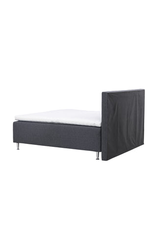 Venture Home Mesa Bed 180*200 - Matt Silver / Mörkgrå Tyg Lino 12
