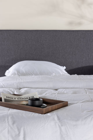 Venture Home Mesa Bed 180*200 - Matt Silver / Mörkgrå Tyg Lino 12