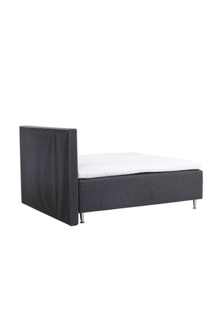 Venture Home Mesa Bed 180*200 - Matt Silver / Mörkgrå Tyg Lino 12