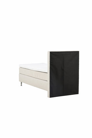Venture Home Toledo Säng 90*200 - Matt Silver / Beige Tyg Lino 02