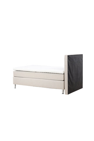 Venture Home Toledo Säng 120*200 - Matt Silver / Beige Tyg Lino 02