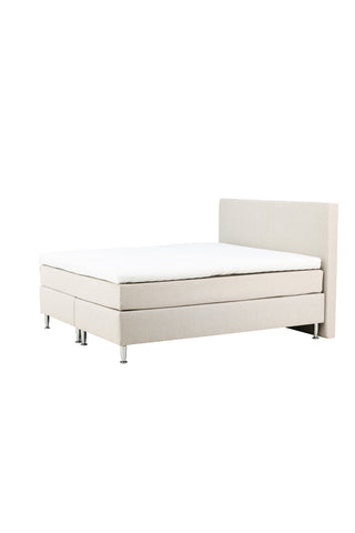 Venture Home Toledo Säng 180*200 - Matt Silver / Beige Tyg Lino 02