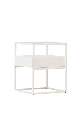 Venture Home Fortaleza Sidobord - Vit / Vit