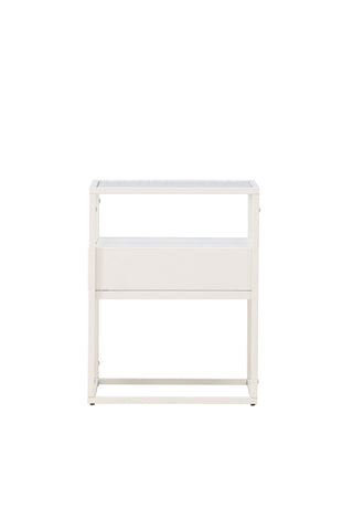 Venture Home Fortaleza Sidobord - Vit / Vit