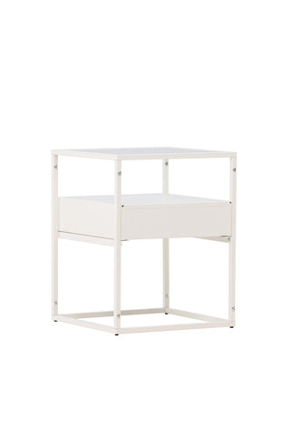 Venture Home Fortaleza Sidobord - Vit / Vit